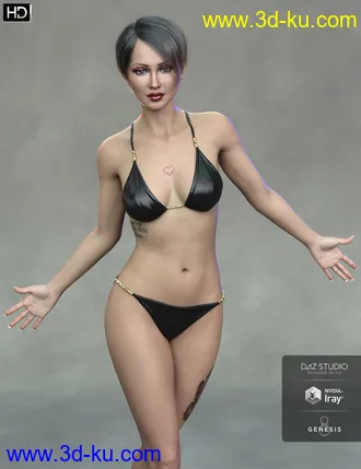 3D打印模型Ulrike HD for Genesis 8 Female的图片