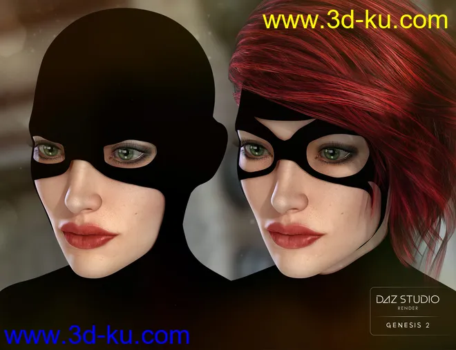 Ultra Bodysuit for Genesis 2 Female(s)模型的图片7