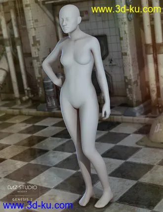 3D打印模型Ultra Bodysuit for Genesis 2 Female(s)的图片
