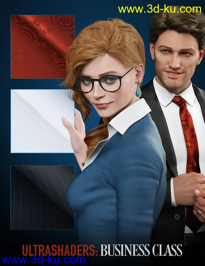 Ultra Shaders - Business Class Fabric Shaders模型的图片1