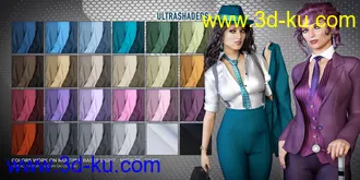 3D打印模型Ultra Shaders - Business Class Fabric Shaders的图片