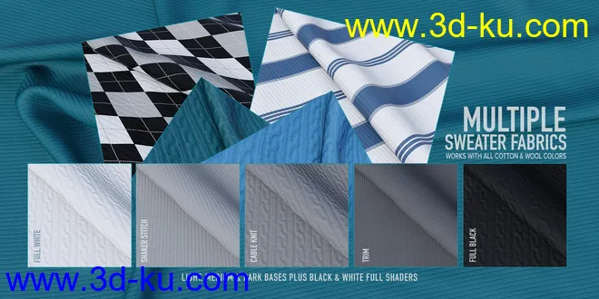 Ultra Shaders - Business Class Fabric Shaders模型的图片8