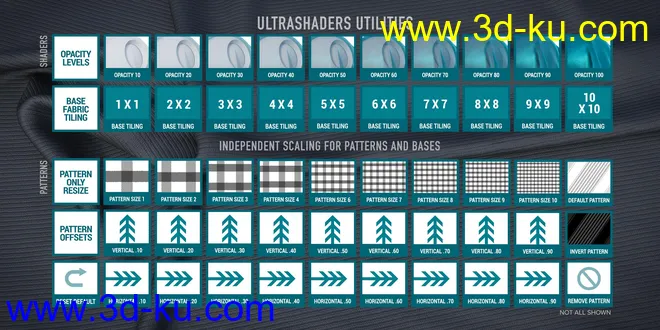 Ultra Shaders - Business Class Fabric Shaders模型的图片14
