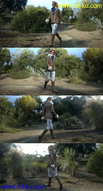 3D打印模型UltraHD IRAY HDRI With DOF - Parks and Creation II的图片