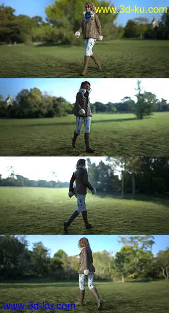 3D打印模型UltraHD IRAY HDRI With DOF - Parks and Creation II的图片