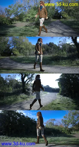3D打印模型UltraHD IRAY HDRI With DOF - Parks and Creation II的图片