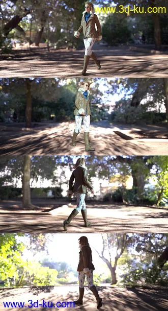 3D打印模型UltraHD IRAY HDRI With DOF - Parks and Creation II的图片