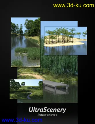 3D打印模型UltraScenery - Landscape Features Volume 1的图片
