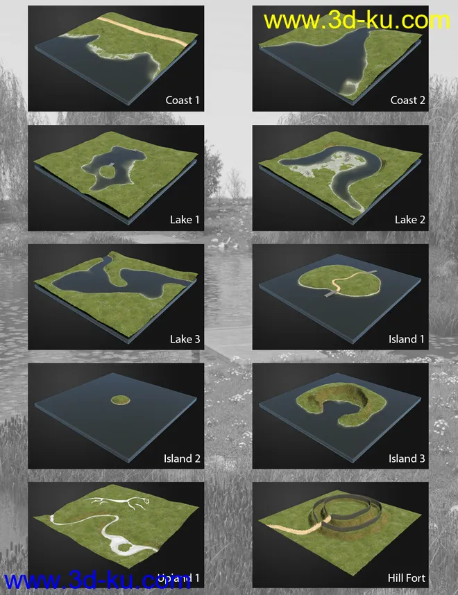 UltraScenery - Landscape Features Volume 1模型的图片3