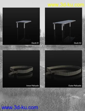 3D打印模型UltraScenery - Landscape Features Volume 1的图片