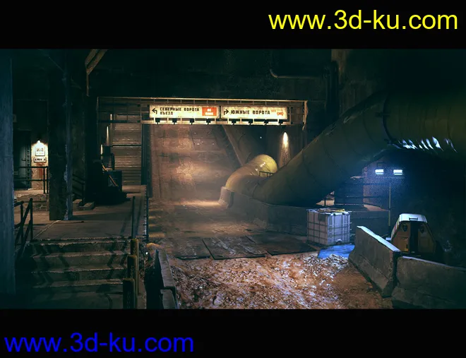 Underground Bunker模型的图片2