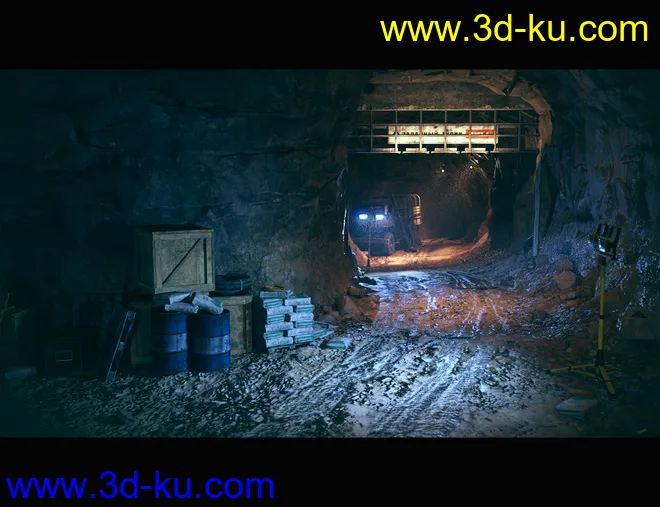 Underground Bunker模型的图片3