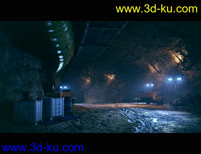 Underground Bunker模型的图片5