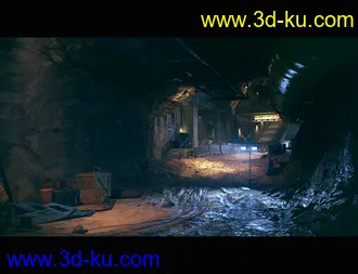3D打印模型Underground Bunker的图片