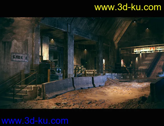 Underground Bunker模型的图片8