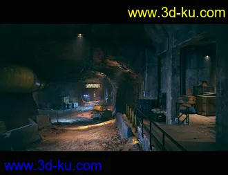 3D打印模型Underground Bunker的图片