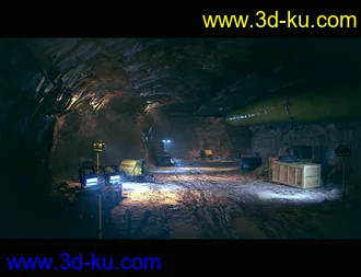 3D打印模型Underground Bunker的图片
