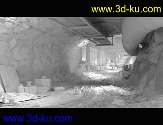 3D打印模型Underground Bunker的图片