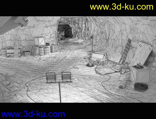 Underground Bunker模型的图片17