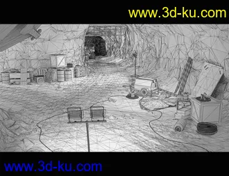 3D打印模型Underground Bunker的图片