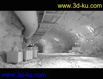 3D打印模型Underground Bunker的图片