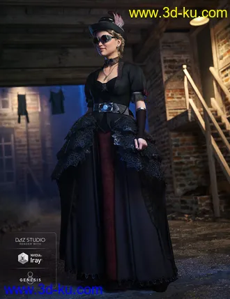 3D打印模型Universal Dress - Brass and Bows的图片