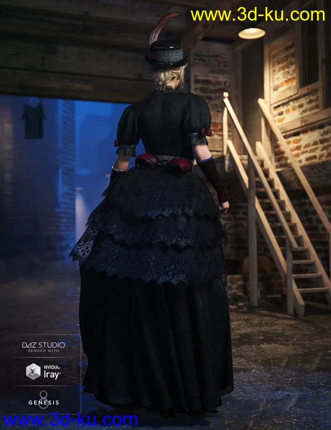 Universal Dress - Brass and Bows模型的图片3