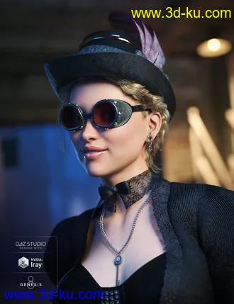 3D打印模型Universal Dress - Brass and Bows的图片