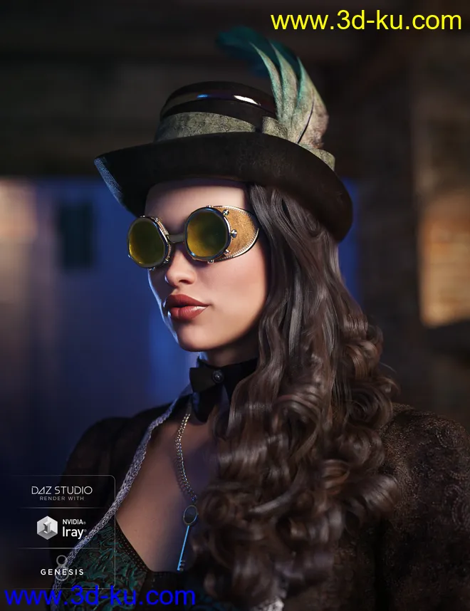 Universal Dress - Brass and Bows模型的图片7