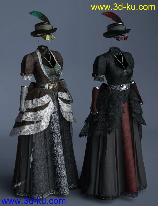 Universal Dress - Brass and Bows模型的图片8