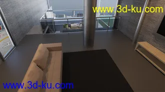 3D打印模型Upper Living Room的图片