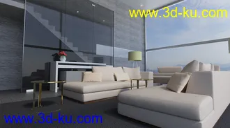 3D打印模型Upper Living Room的图片