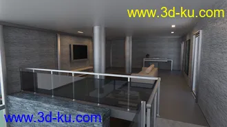 3D打印模型Upper Living Room的图片