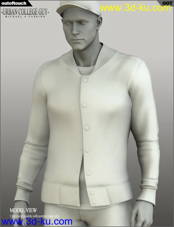 Urban College Guy Fashion for Genesis 2 Male(s)模型的图片9