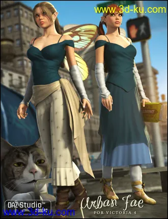 3D打印模型Urban Fae for V4的图片