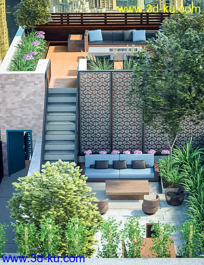 Urban Outdoor Retreat模型的图片1