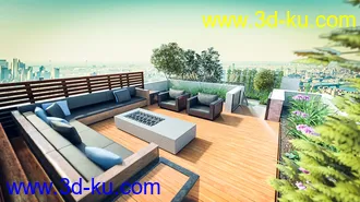 3D打印模型Urban Outdoor Retreat的图片