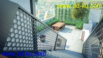 3D打印模型Urban Outdoor Retreat的图片