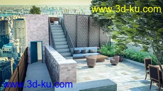 3D打印模型Urban Outdoor Retreat的图片