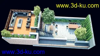3D打印模型Urban Outdoor Retreat的图片