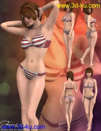 3D打印模型V5 Feminine Poses的图片