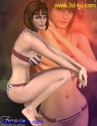 3D打印模型V5 Feminine Poses的图片