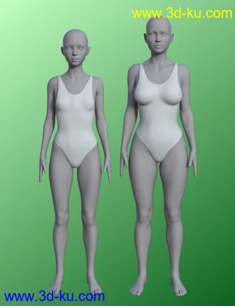3D打印模型Variations for Genesis 8.1 Female的图片