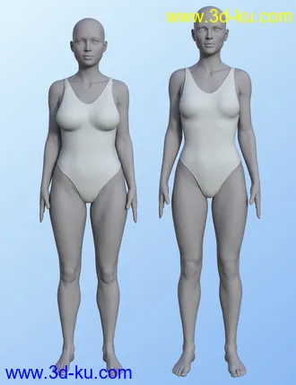 3D打印模型Variations for Genesis 8.1 Female的图片
