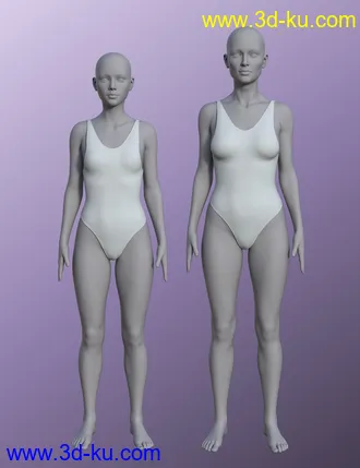 3D打印模型Variations for Genesis 8.1 Female的图片