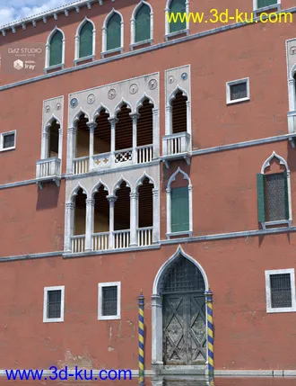 3D打印模型Venetian Palace的图片