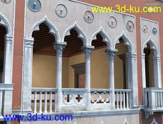 3D打印模型Venetian Palace的图片