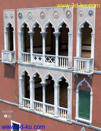 3D打印模型Venetian Palace的图片