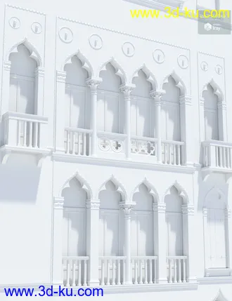 3D打印模型Venetian Palace的图片