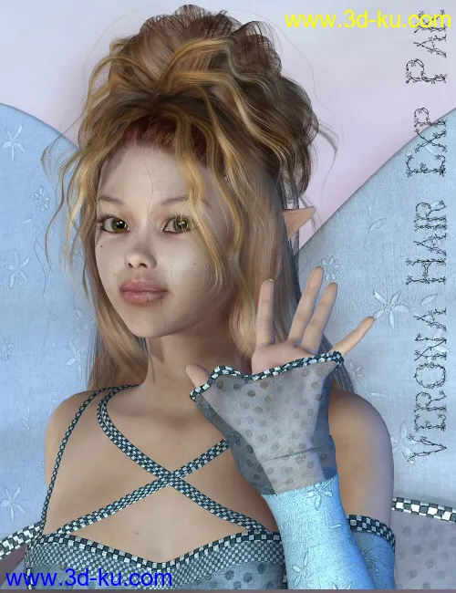 Verona Hair EXP Pak模型的图片6